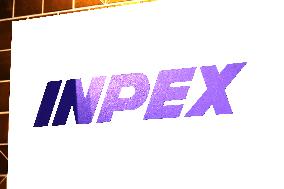 INPEX signage and logo